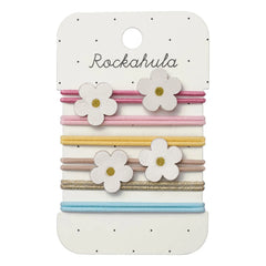 Rockahula Kids - Set de 12 pinzas de margaritas | Rosa