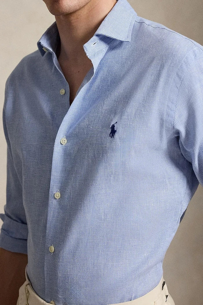 Camisa de lino para hombre Polo Ralph Lauren
