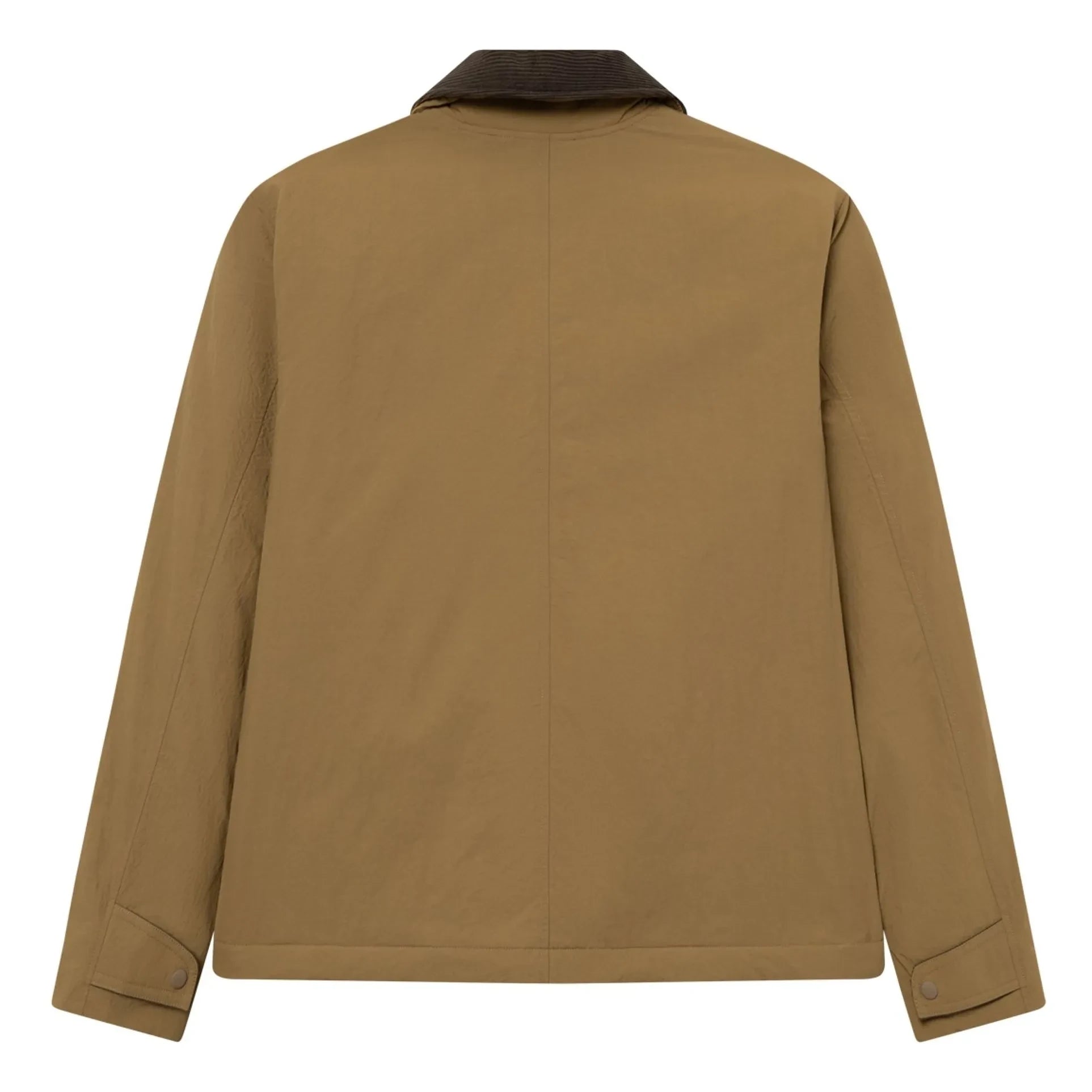 Les Deux - Chaqueta con cuello en contraste Nero Tech | Camel