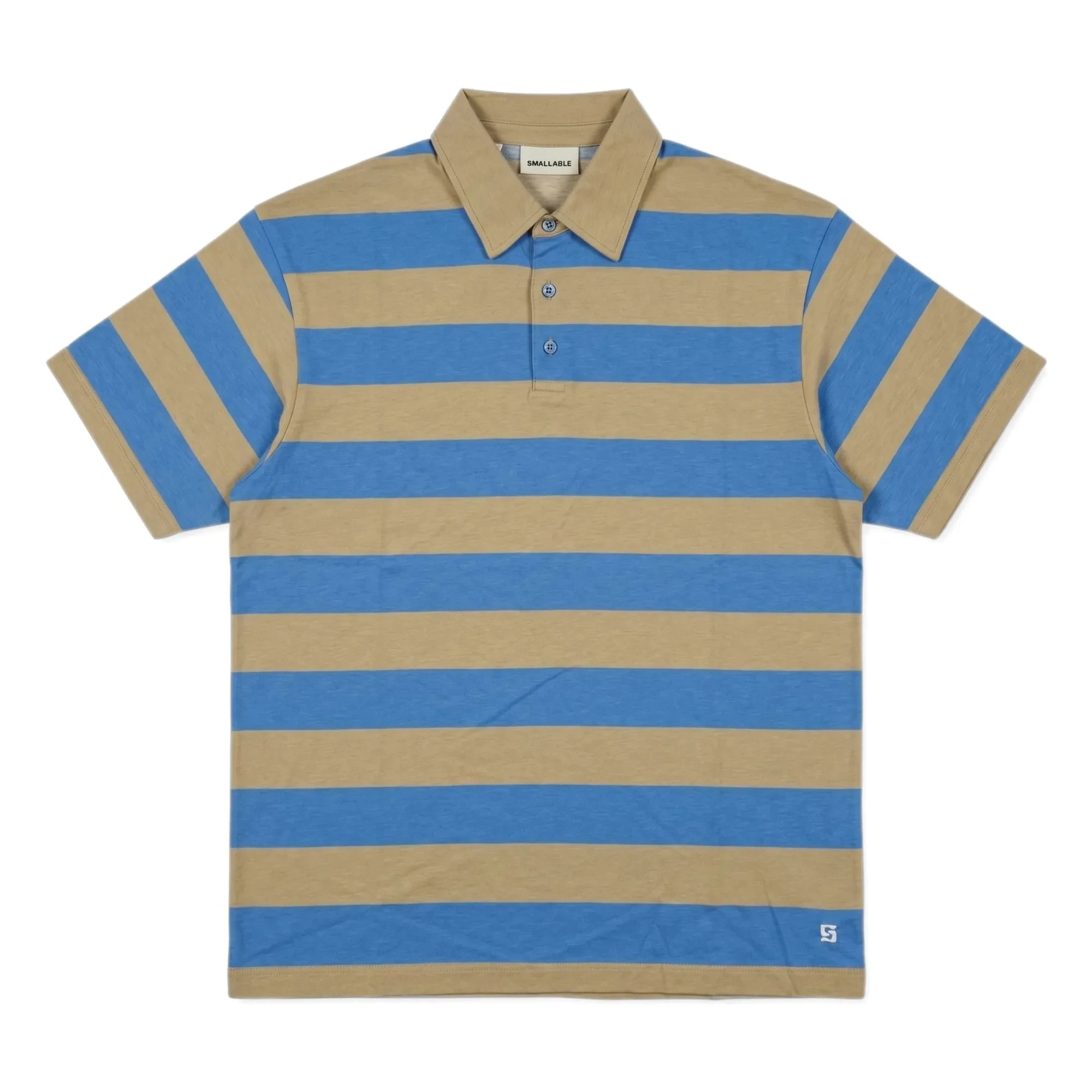 Smallable Hombre - Polo Fjord de Algodón Pima a Rayas | Azul real