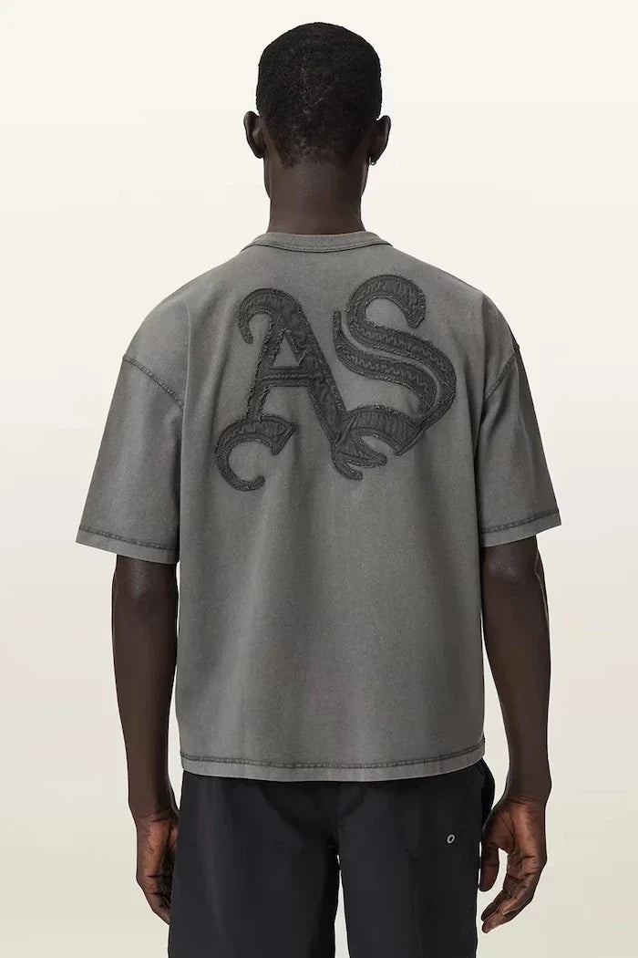 Camiseta de algodón para hombre INSIGNIA de AllSaints
