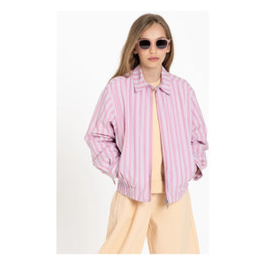 Smallable Niño - Chaqueta de rayas Noah | Rosa Polvo