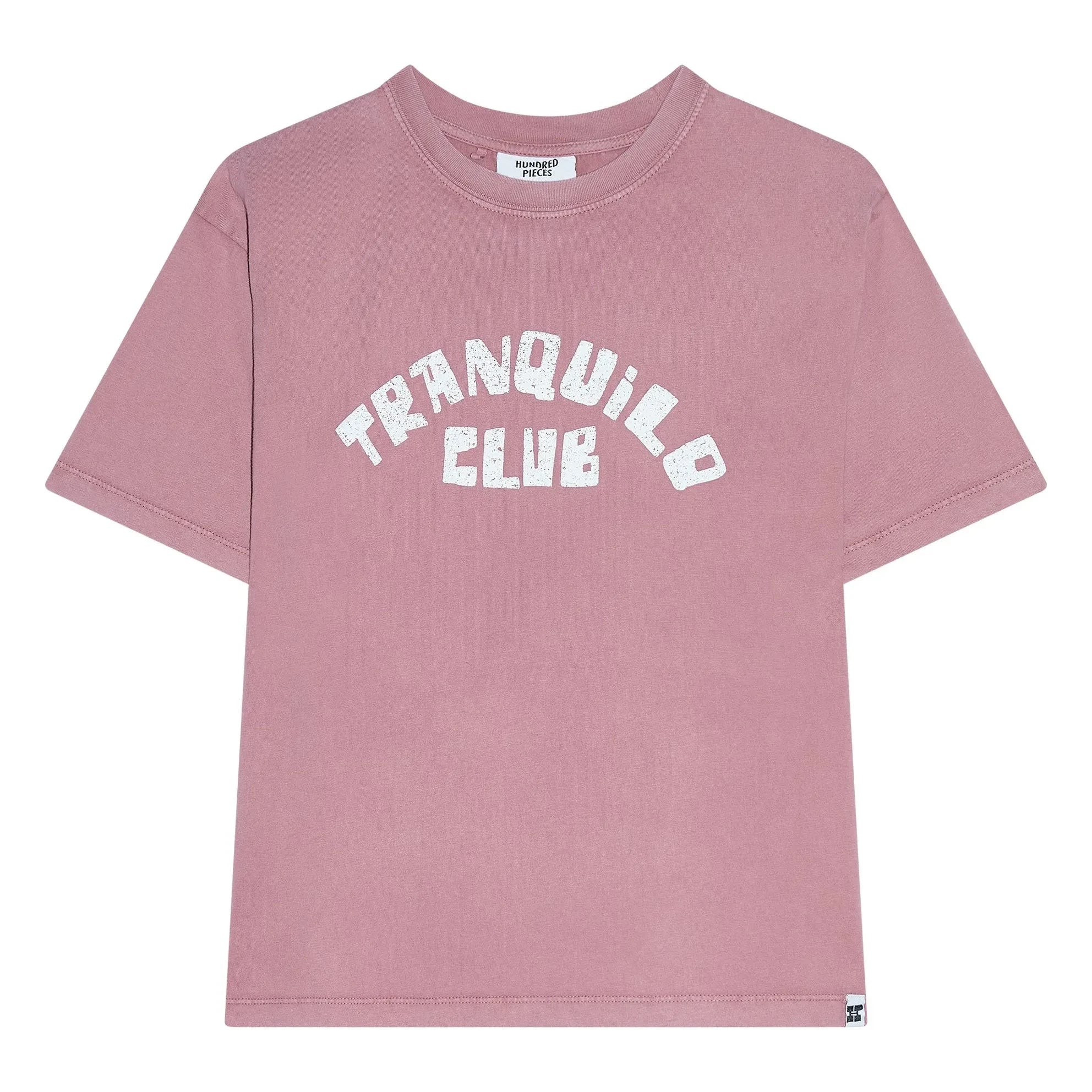 Hundred Pieces - Camiseta de algodón orgánico Finn | Ciruela
