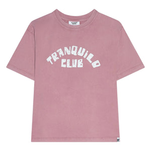 Hundred Pieces - Camiseta de algodón orgánico Finn | Ciruela