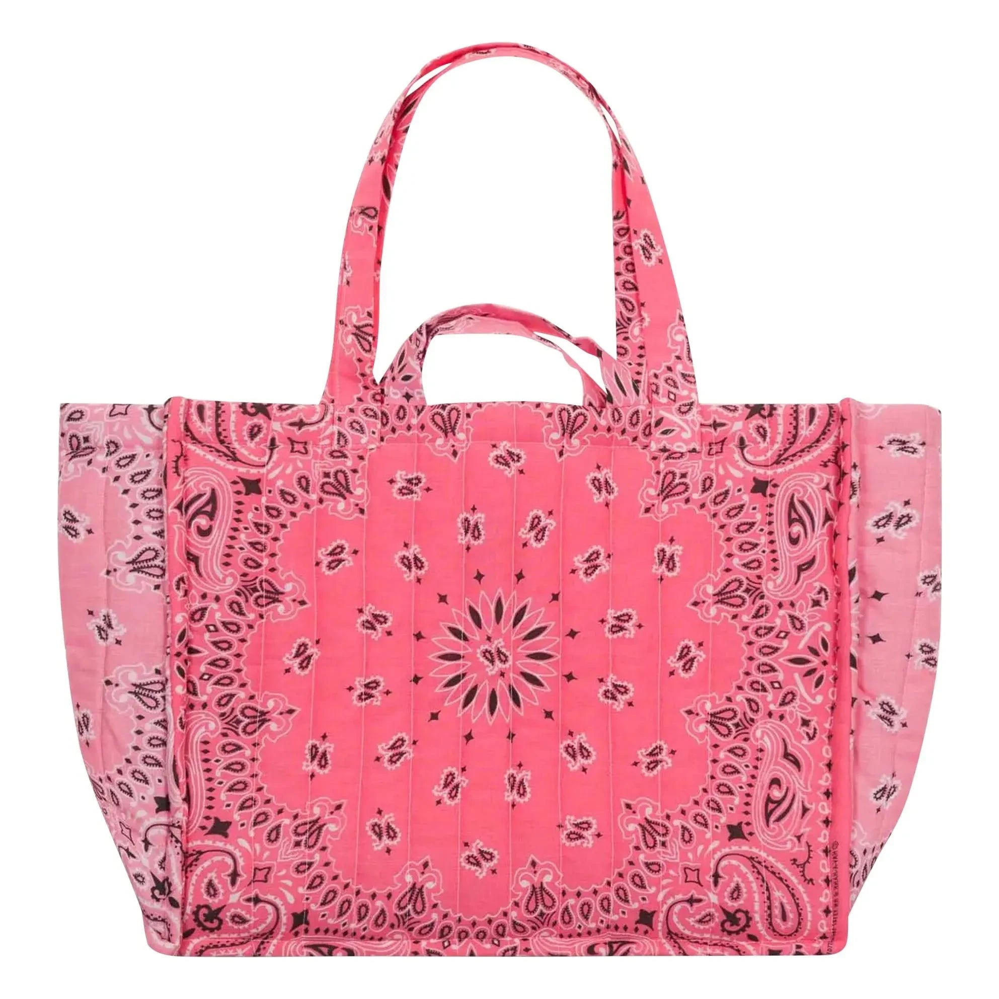 Call it by your name - Bolso tote maxi acolchado Happy Face | Rosa