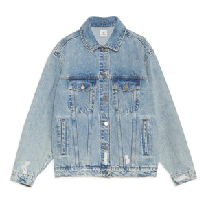 Anine Bing - Chaqueta Rory | Vaquero azul vintage
