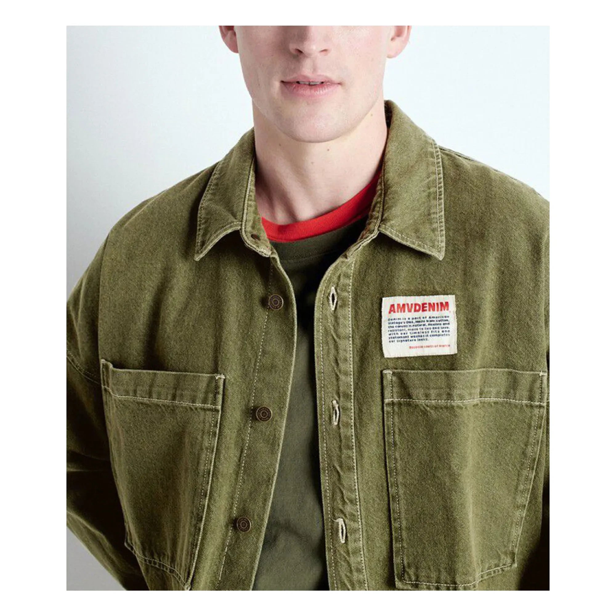 American Vintage - Camisa Uzatown | Caqui
