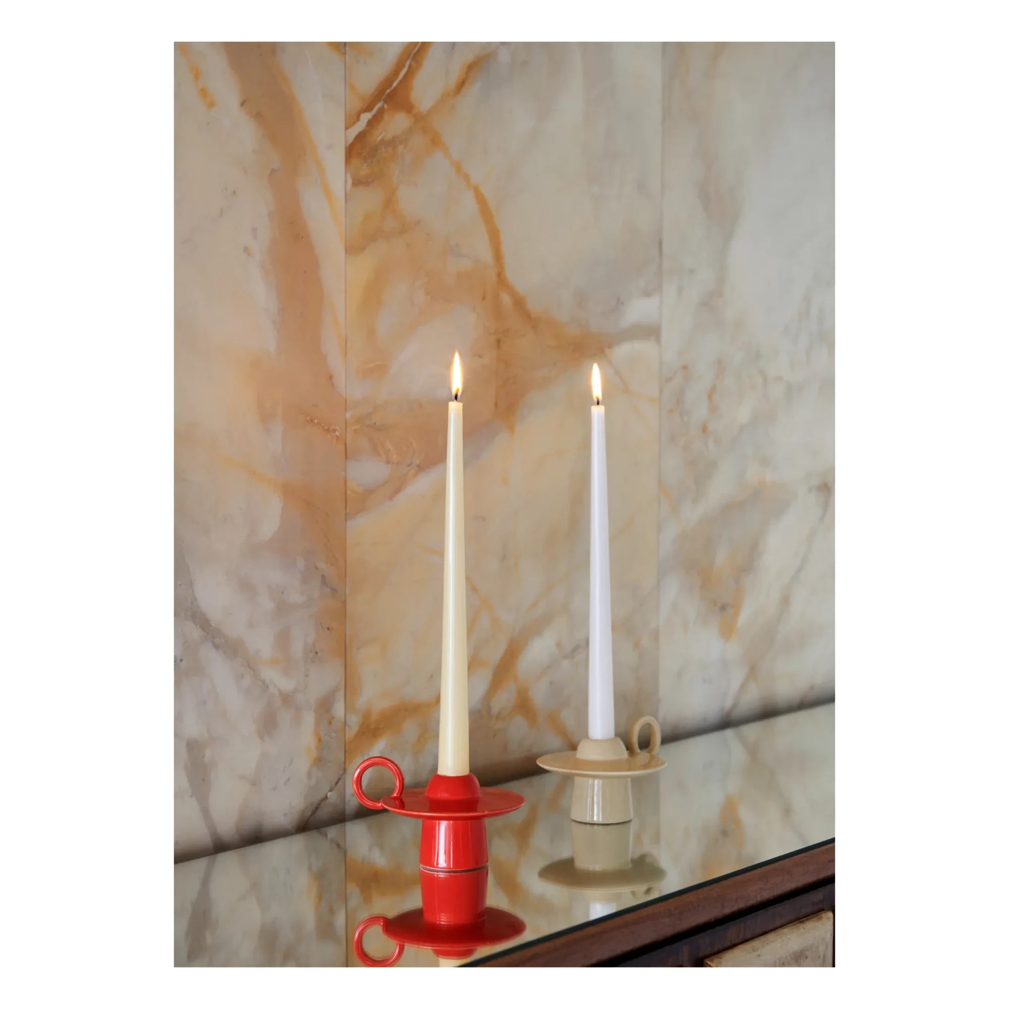 & Tradition - Momento candelabro - Jaime Hayon | Marfil