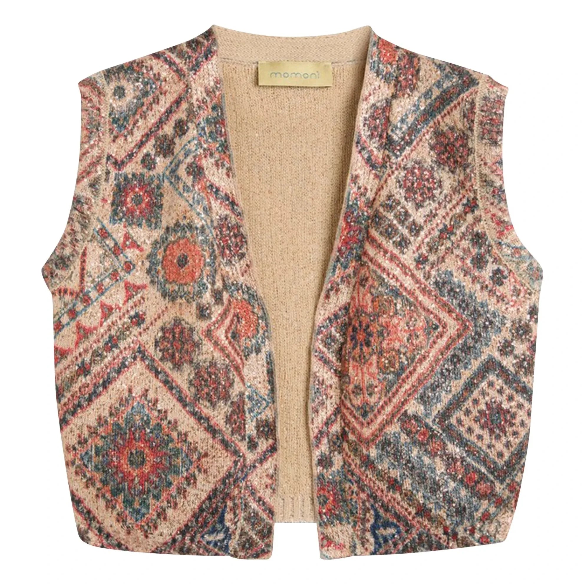 Momoni - Chaleco sin mangas Kolsuz | Rosa
