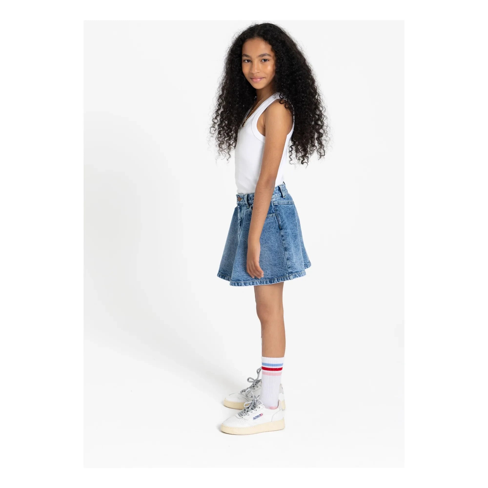 Finger in the nose - Falda Denim Joplin | Azul