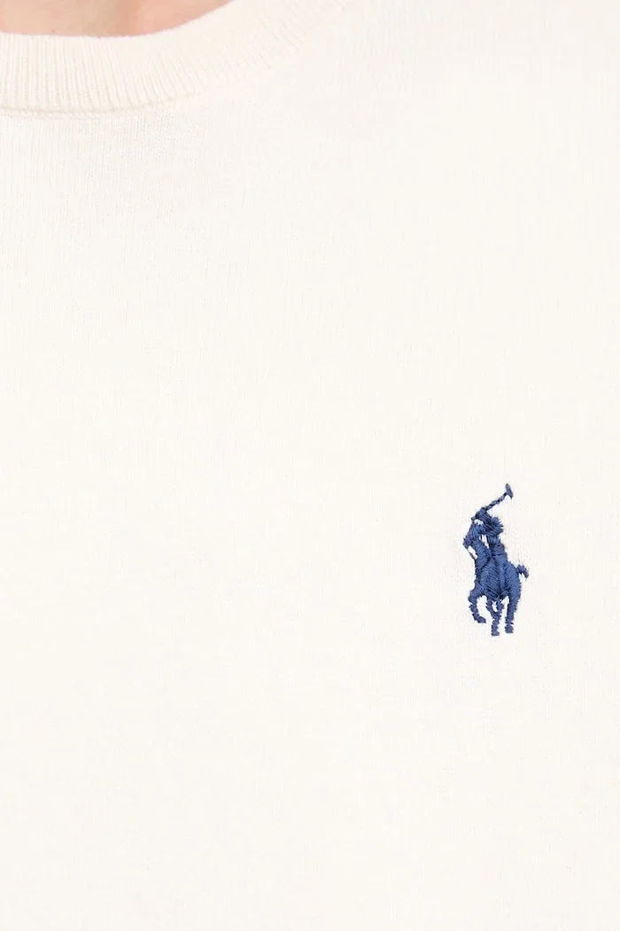 Suéter de algodón de manga corta para mujer Polo Ralph Lauren