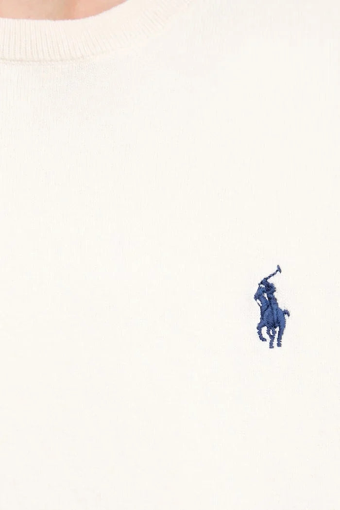 Suéter de algodón de manga corta para mujer Polo Ralph Lauren