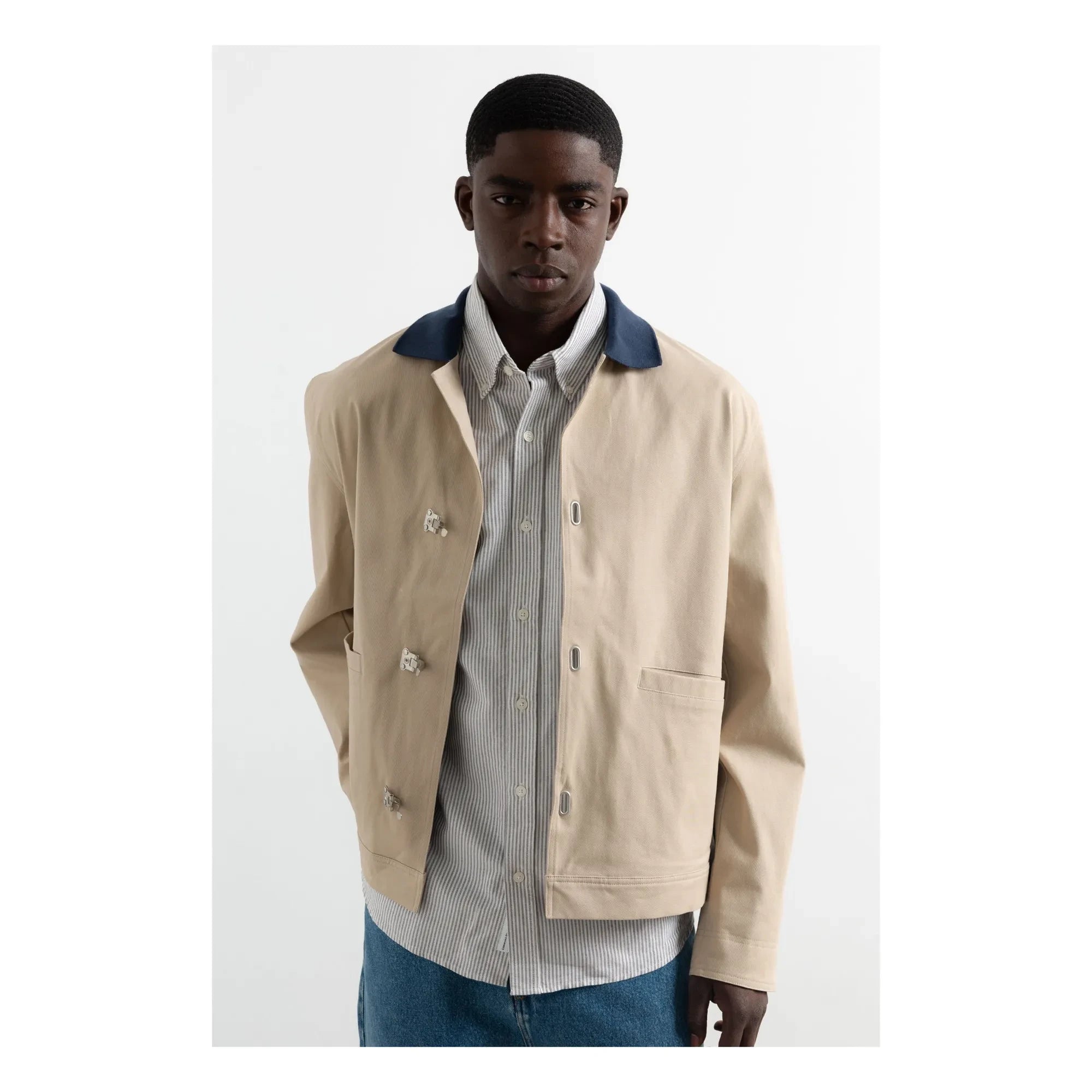 Edmmond Studios - Chaqueta insignia | Beige