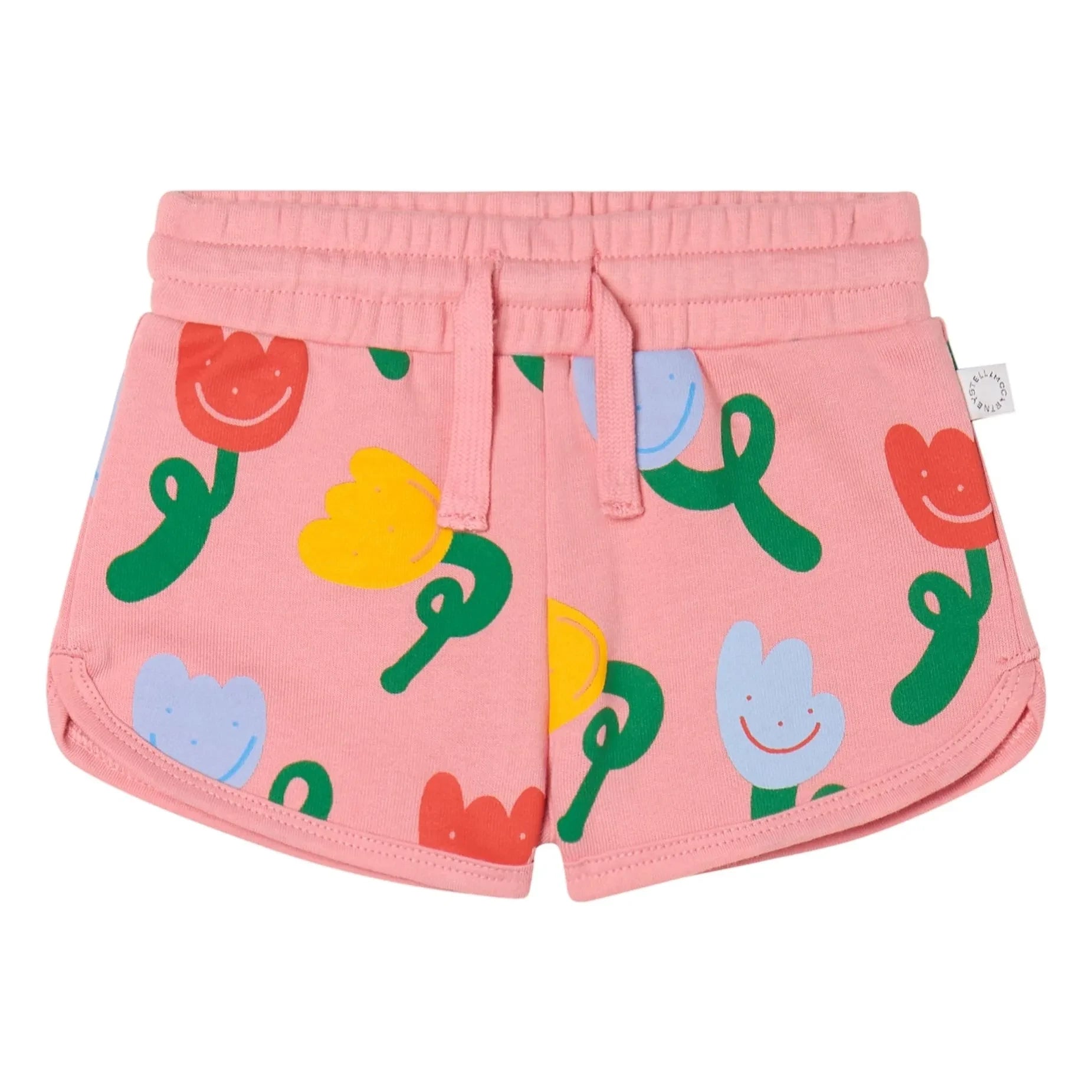 Stella McCartney Kids - Shorts Fleurs | Rosa
