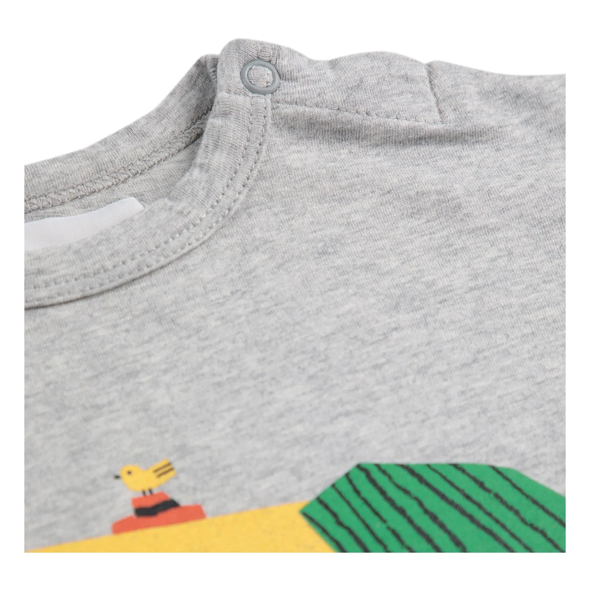 Bobo Choses - Camiseta Perro Algodón Orgánico | Gris melange