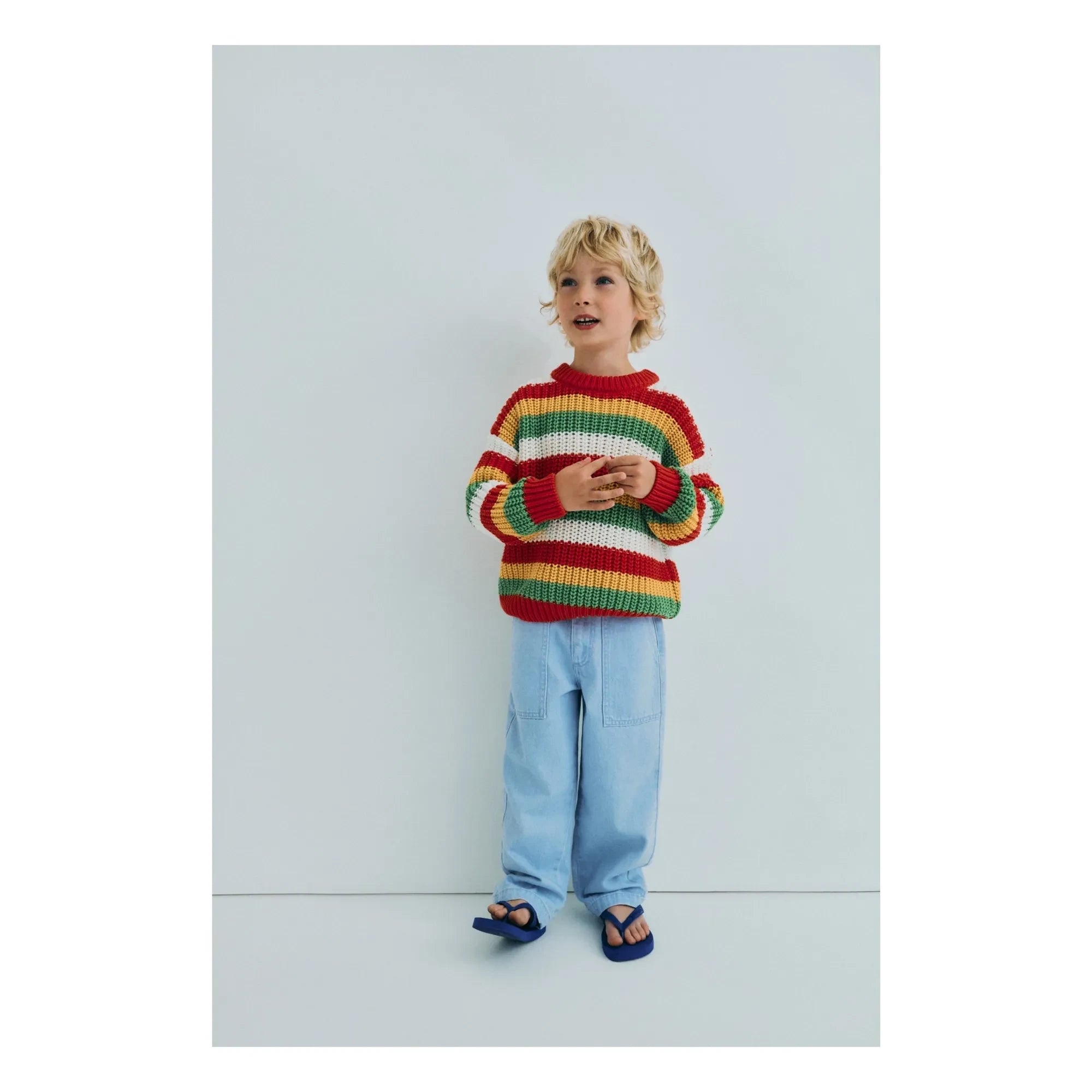 the new society - Lantana Jersey a Rayas | Rojo