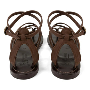 Sandalias de nobuk K.Jacques - Epicure | Bronce