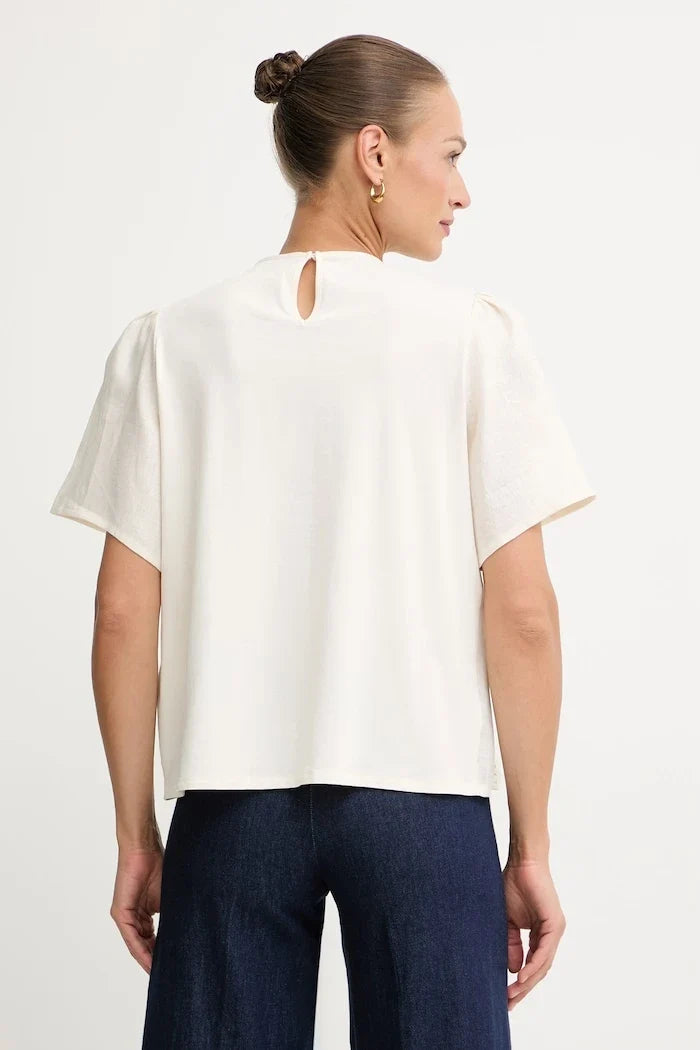 Blusa de lino BACINO Weekend Max Mara para mujer