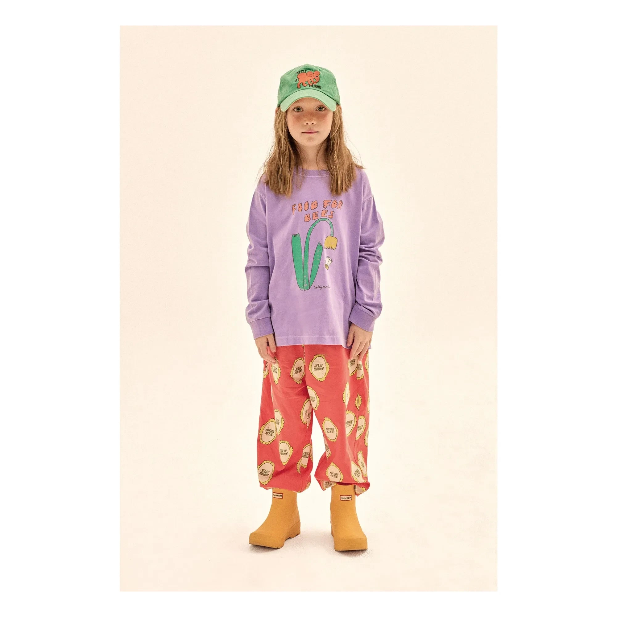 Jelly Mallow - Pantalones Aladdin Miroirs | Naranja