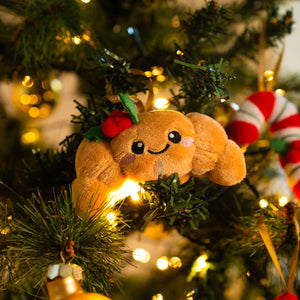 Legami - Adorno de Árbol de Navidad de Juguete de Peluche en Forma de Croissant - Oh-Oh-Ohrnaments