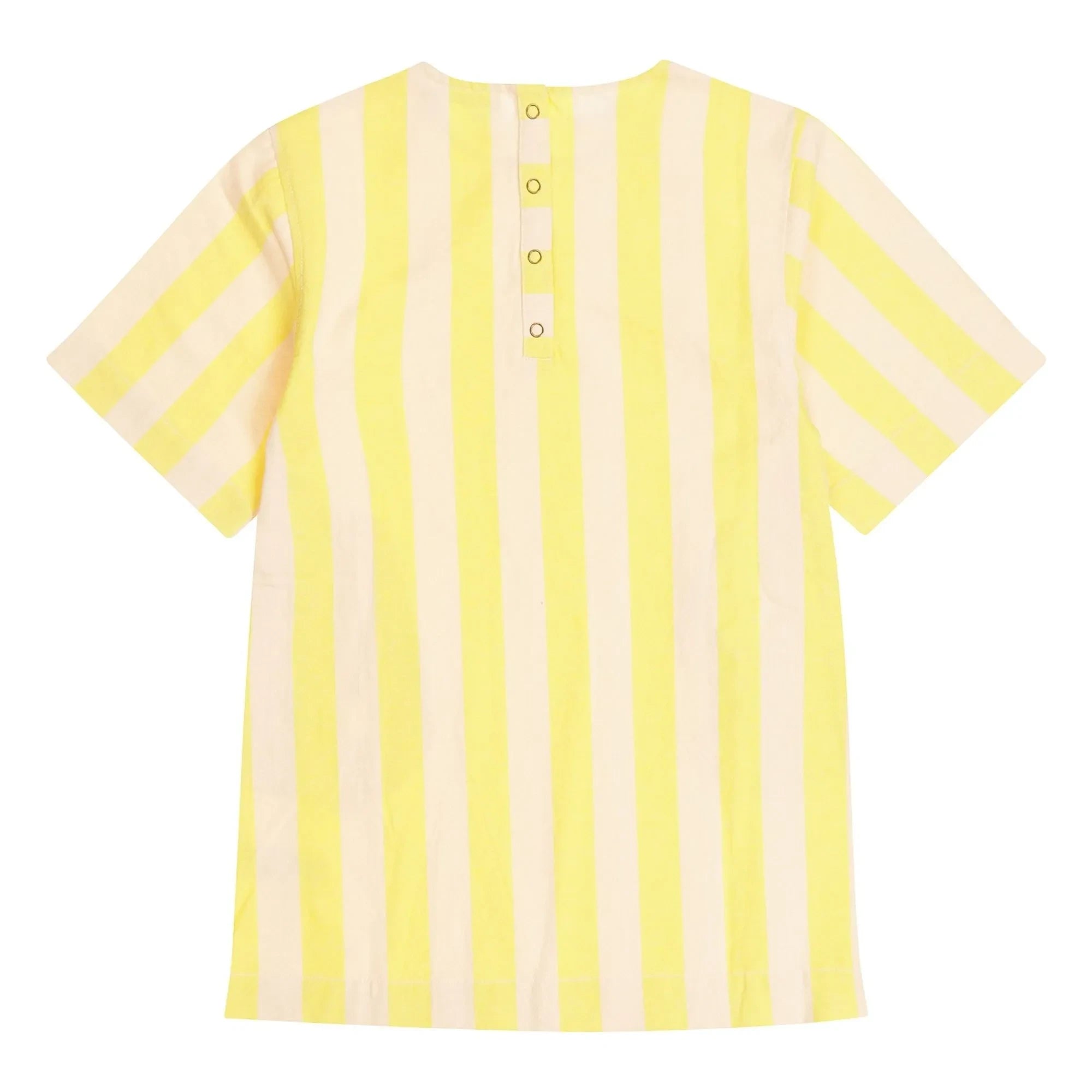 Tumble N'Dry - Vestido Camiseta Rayas Primavera | Amarillo