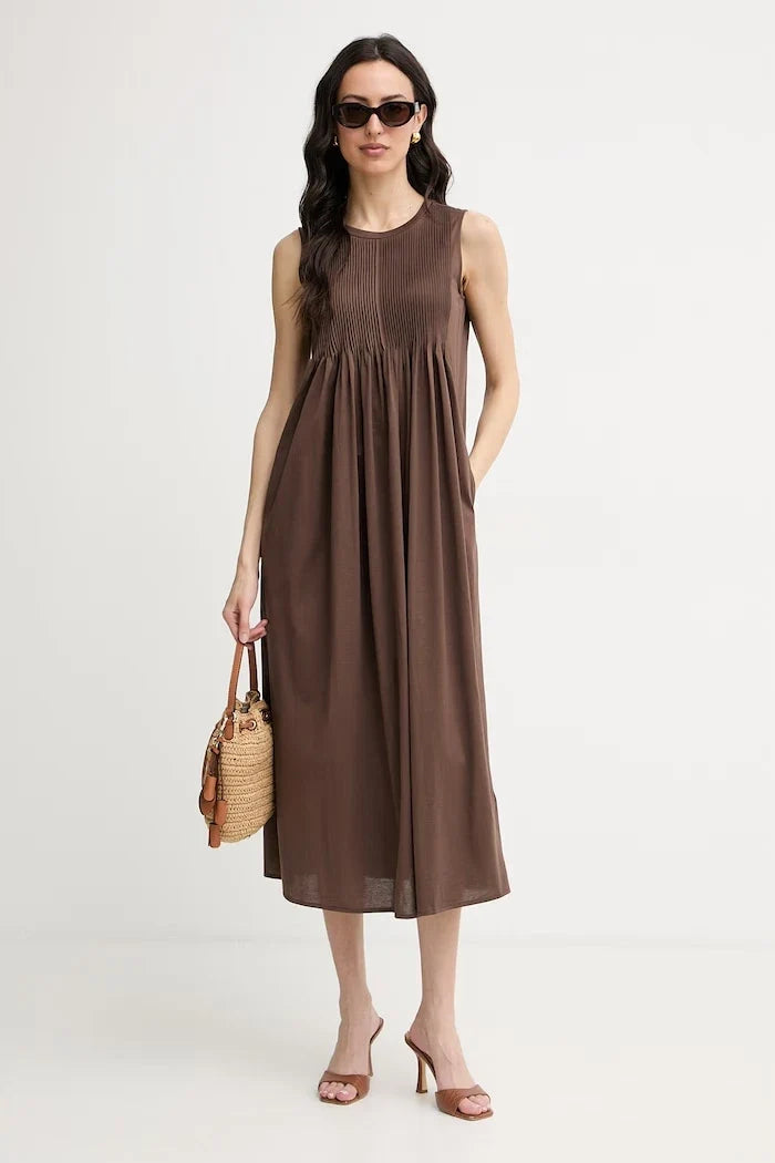Vestido de verano de algodón Weekend Max Mara RICORDO