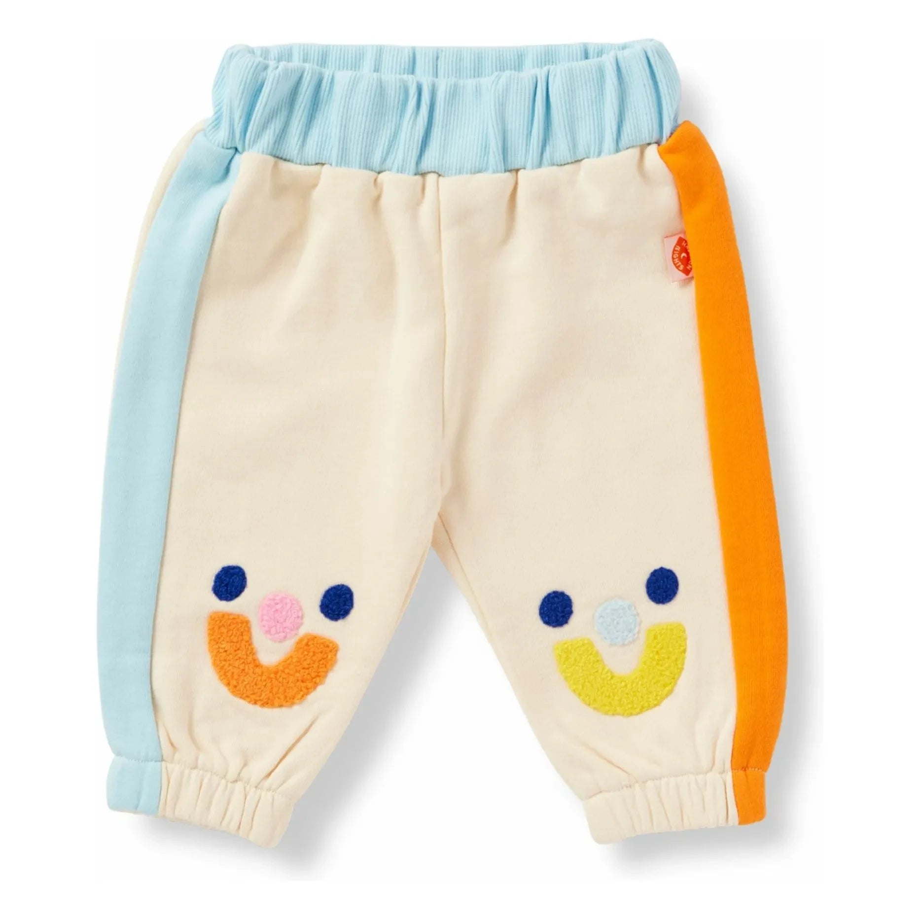 Halcyon Nights - Pantalones de chándal Colorblock Smile | Crema