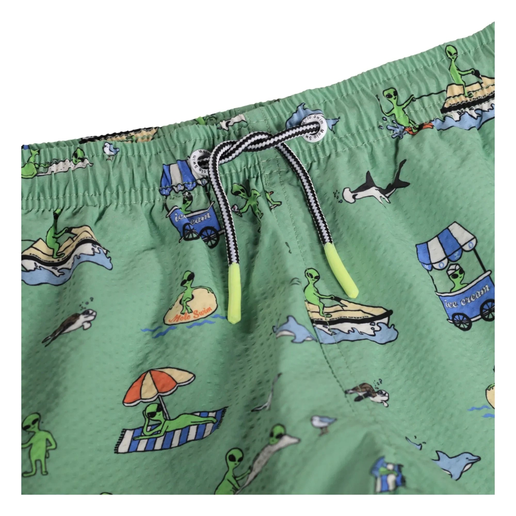 Molo - Bañador Niko Aliens | Verde