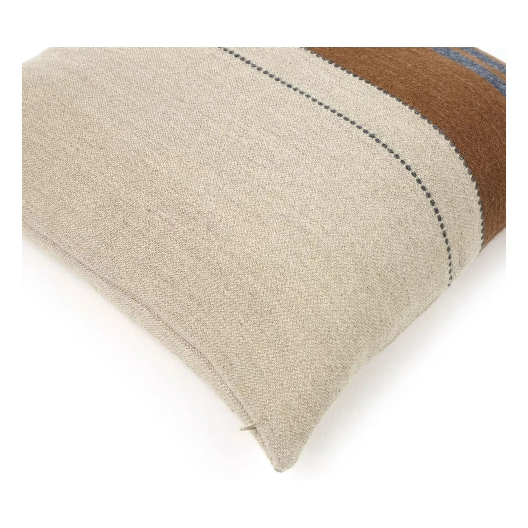 Funda de almohada Libeco - Highland Stripe | Crema