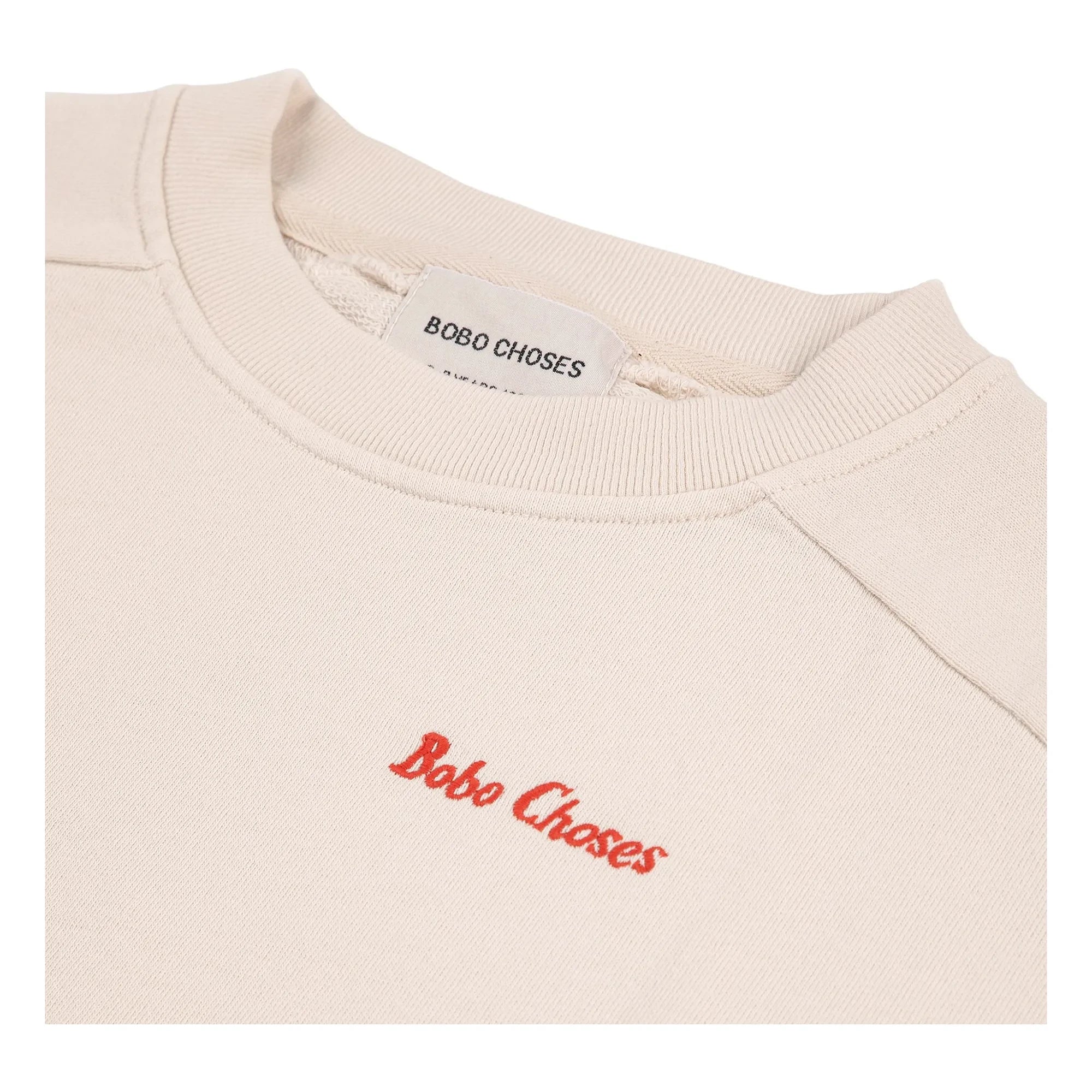 Bobo Choses - Sudadera Niche Algodón Orgánico | Blanco
