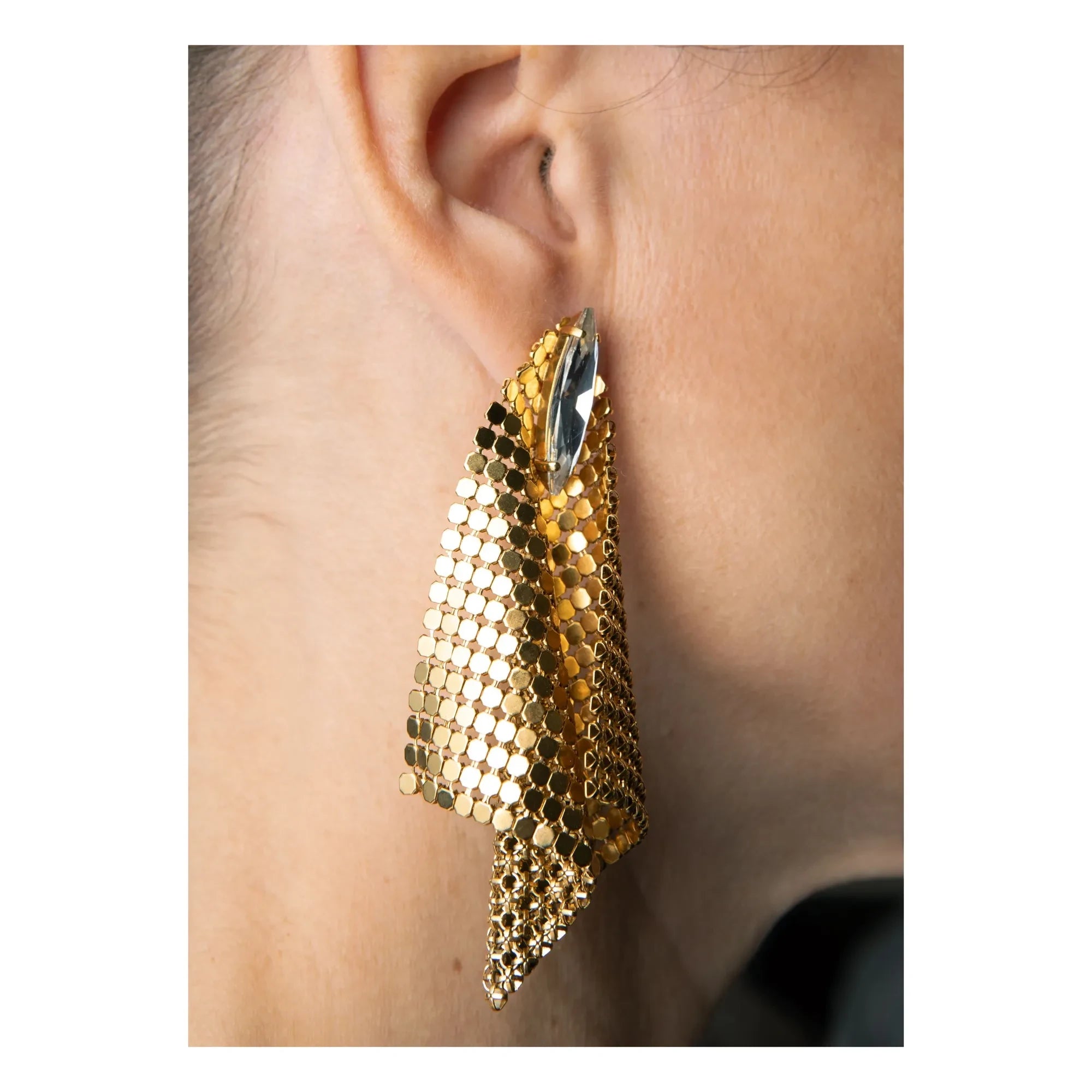 Perrine Taverniti - Pendientes de oro Iris