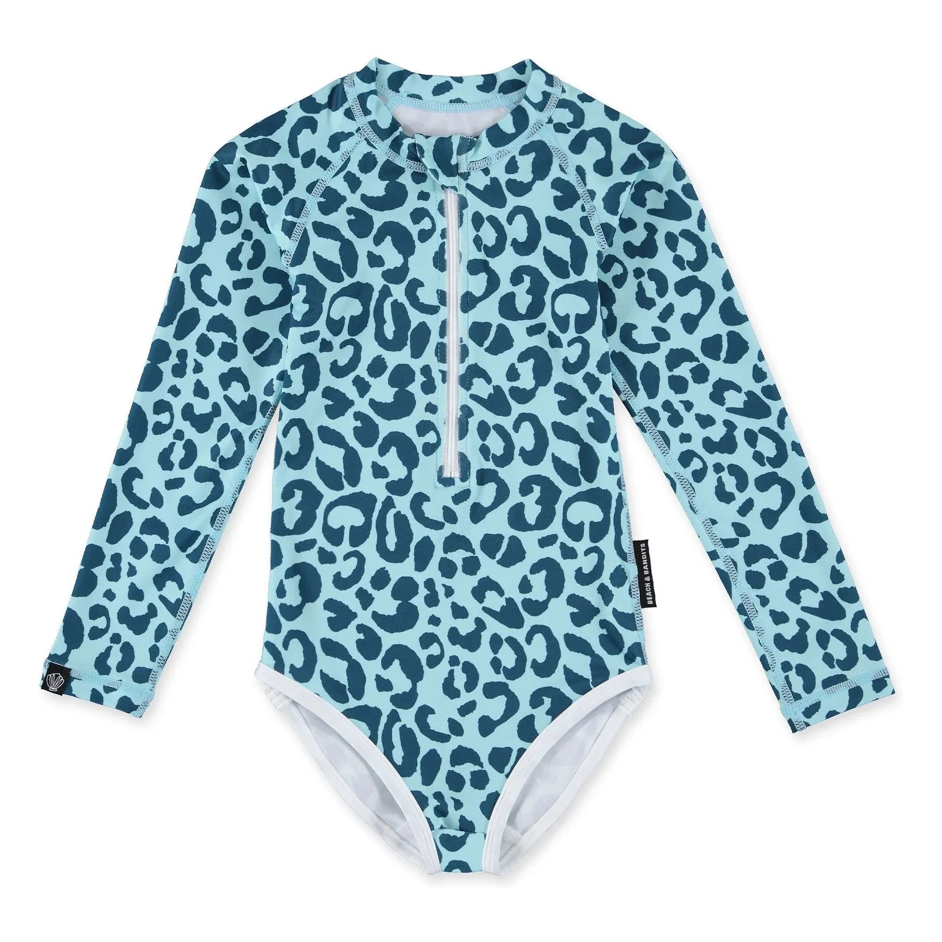 Beach & Bandits - Bañador con Protección UV Ocean Leopard Fibras Recicladas | Azul
