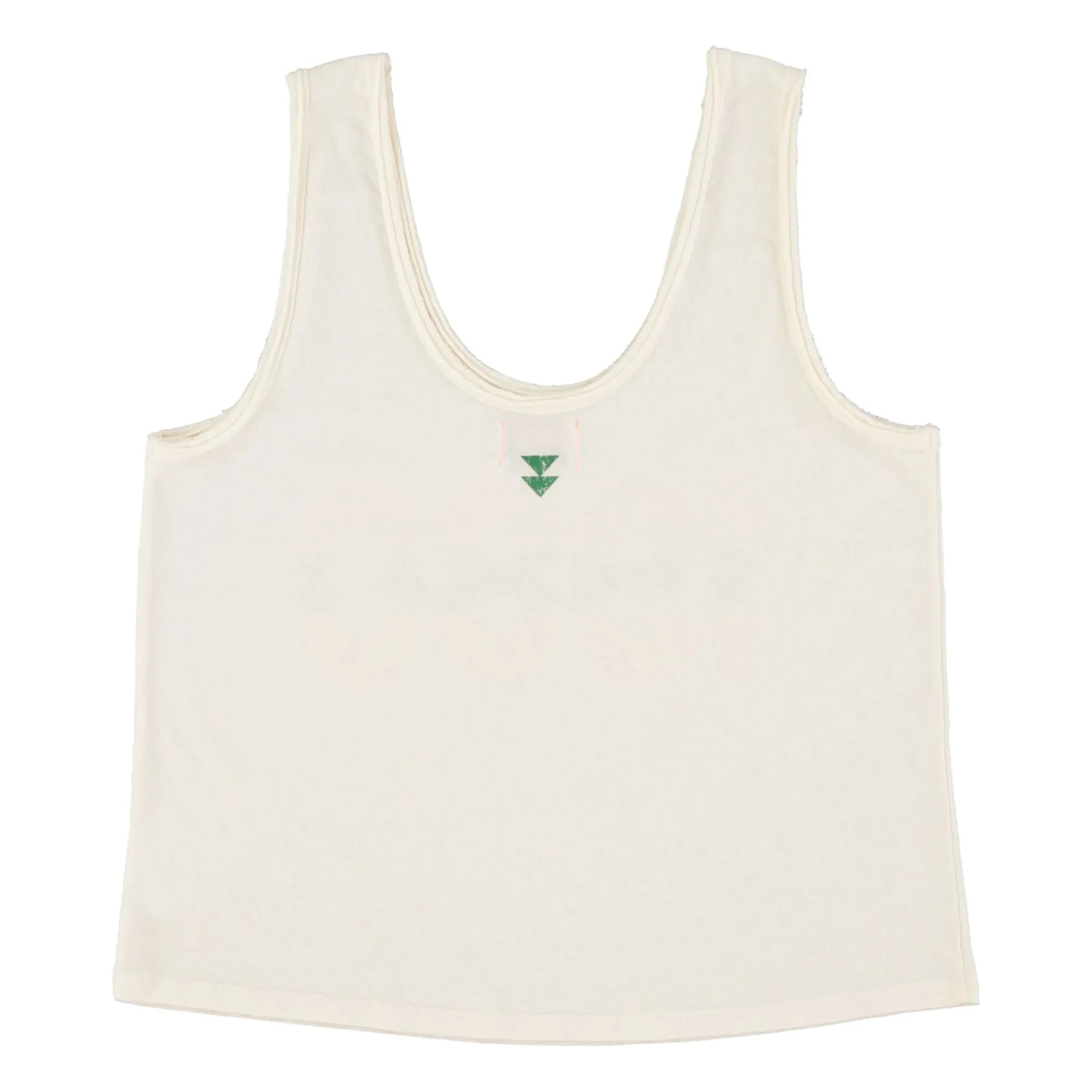 Sisters Department - Camiseta de tirantes de lino y algodón Olivia | Crudo