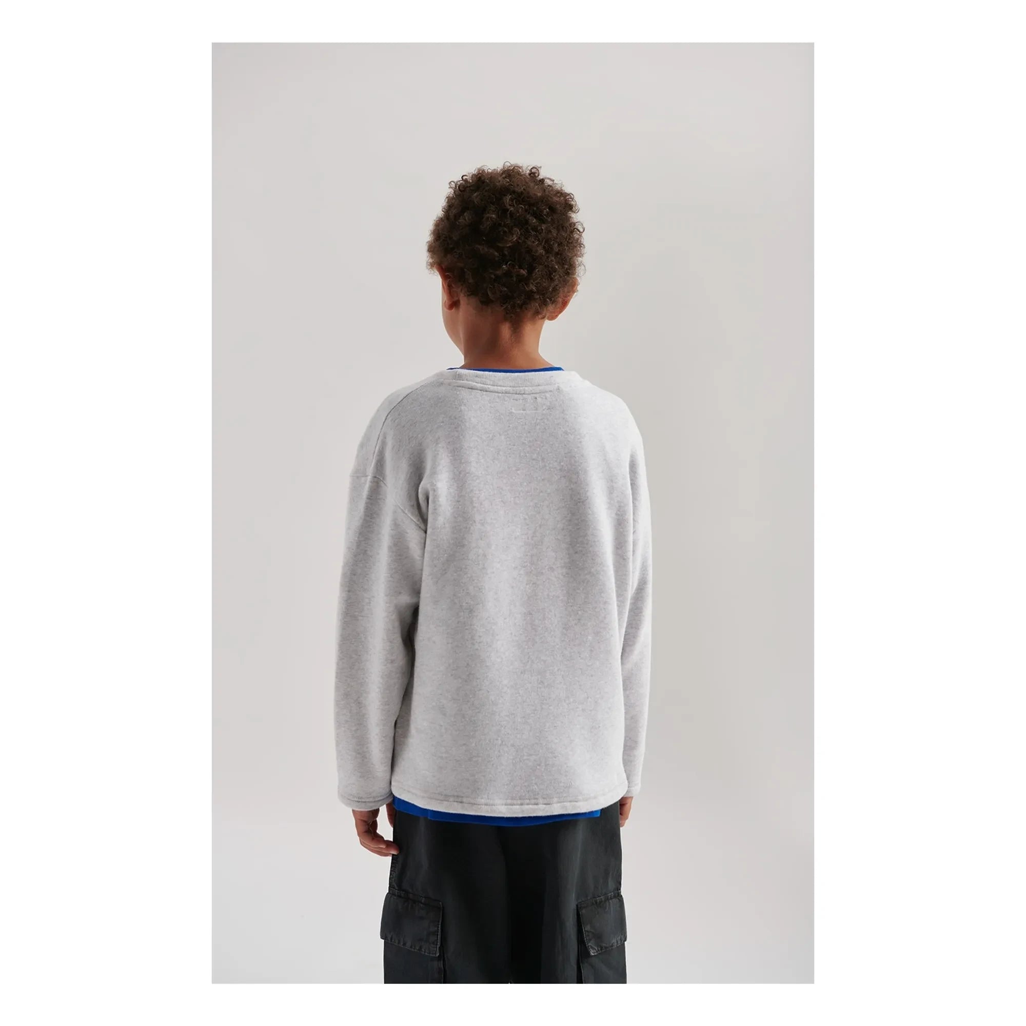 American Vintage - Sudadera Atubay | Blanco jaspeado