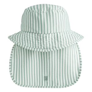 Liewood - Sombrero Damona de Fibras Recicladas | Verde Menta