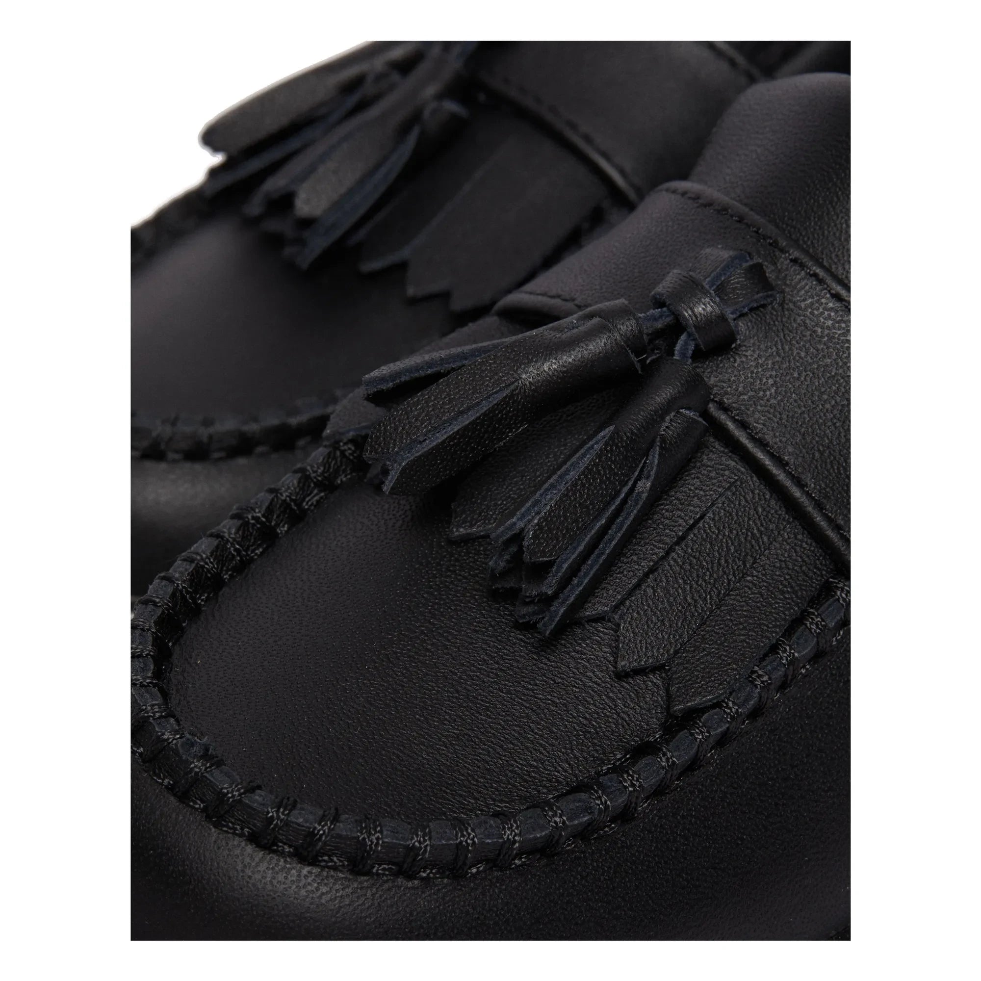 Dr Martens - Zapatos con borlas Adrian J | Negro mate