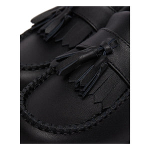 Dr Martens - Zapatos con borlas Adrian J | Negro mate