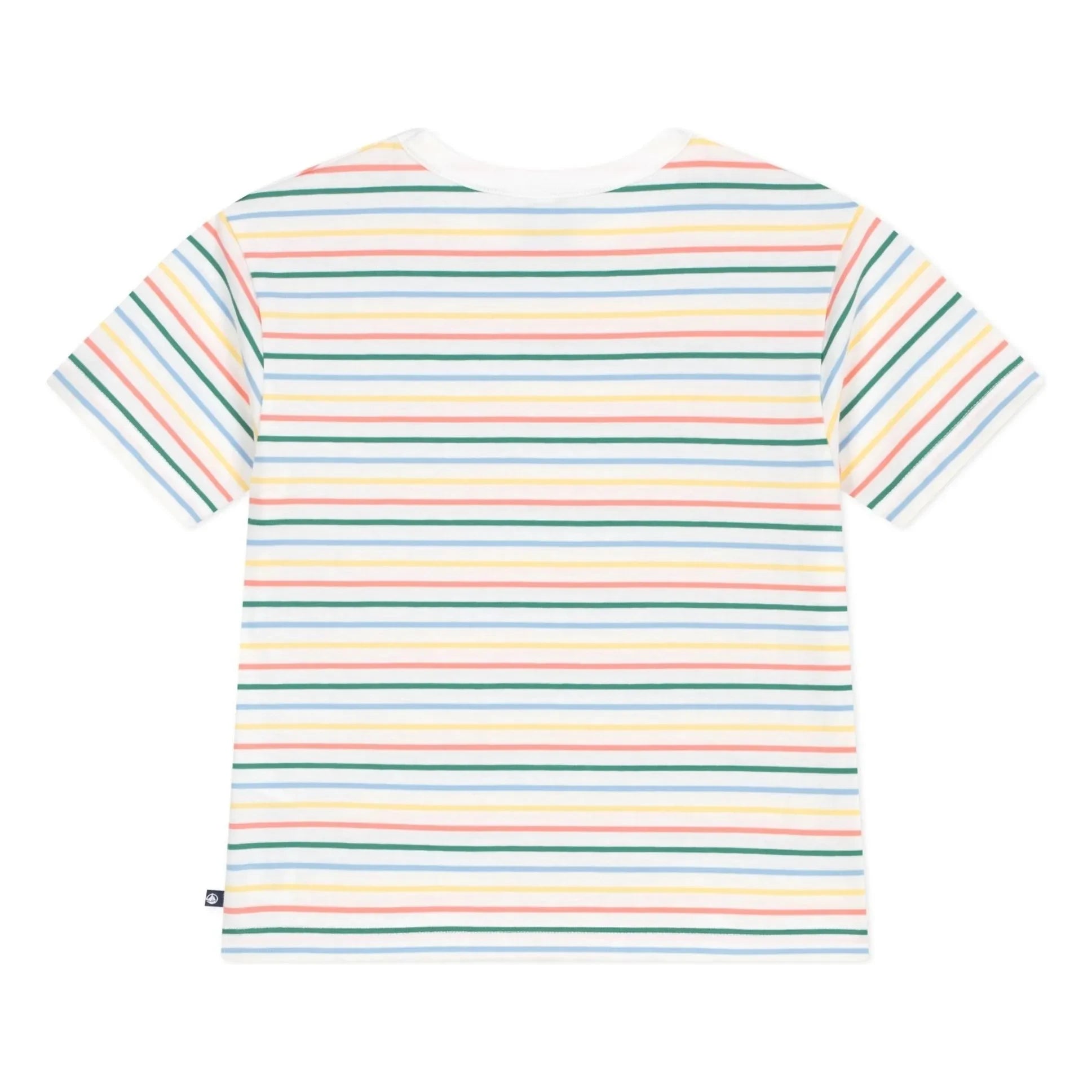 Petit Bateau - Camiseta Rayas | Amarillo