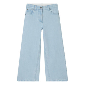 Stella McCartney Kids - Jeans flare de algodón orgánico | Azul claro