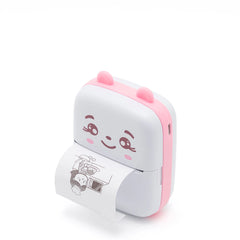 iPixi - Bluetooth Mini Sevimli Pembe Mobil Yazıcı