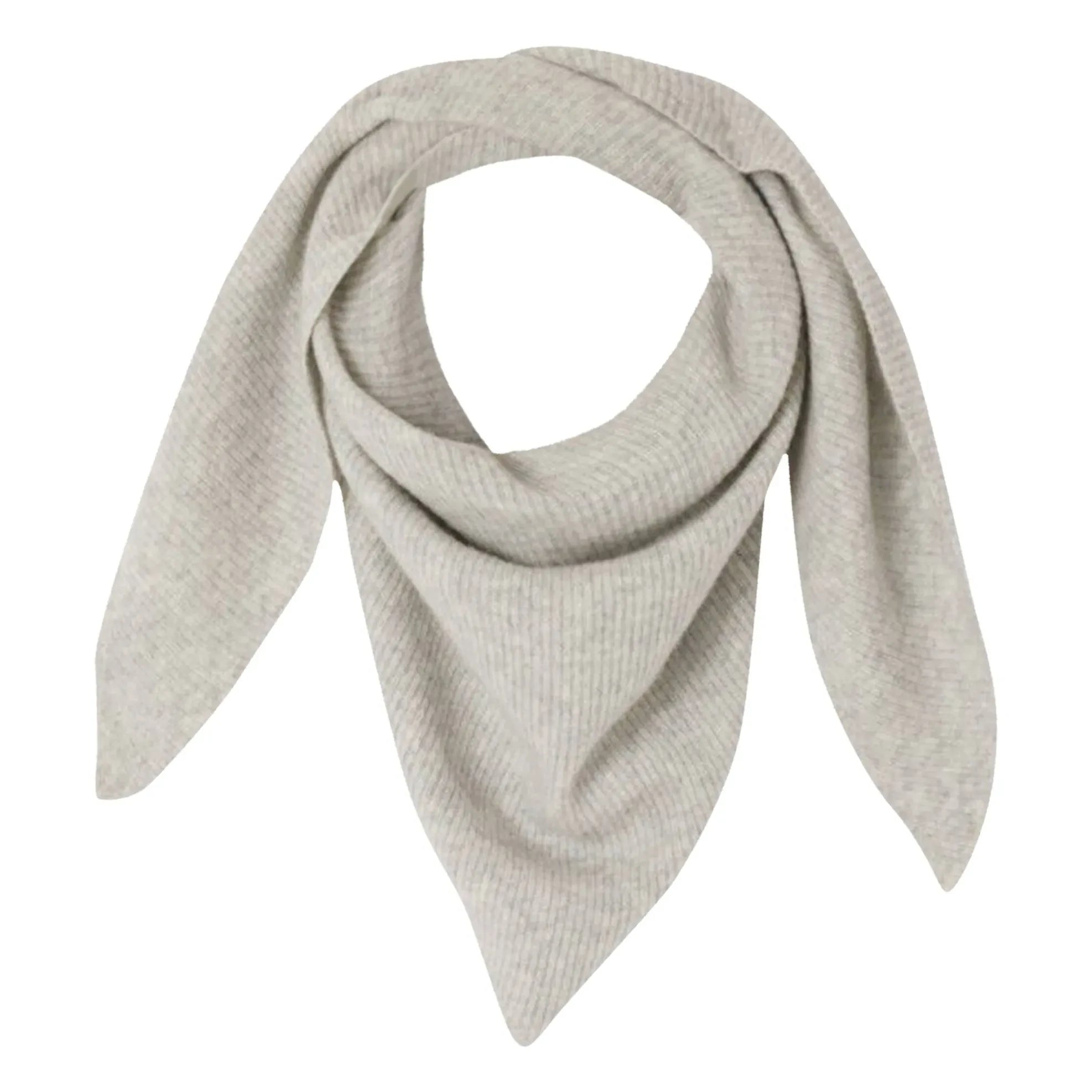 American Vintage - Bufanda de lana Raxow | Gris jaspeado