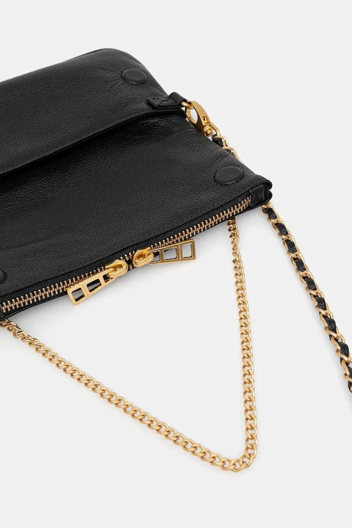 Bolso de piel ZADIG&VOLTAIRE ROCK NANO GRAINED LEATHER