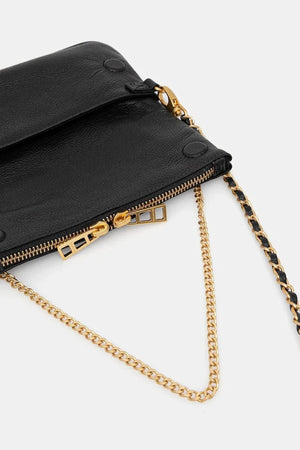Bolso de piel ZADIG&VOLTAIRE ROCK NANO GRAINED LEATHER