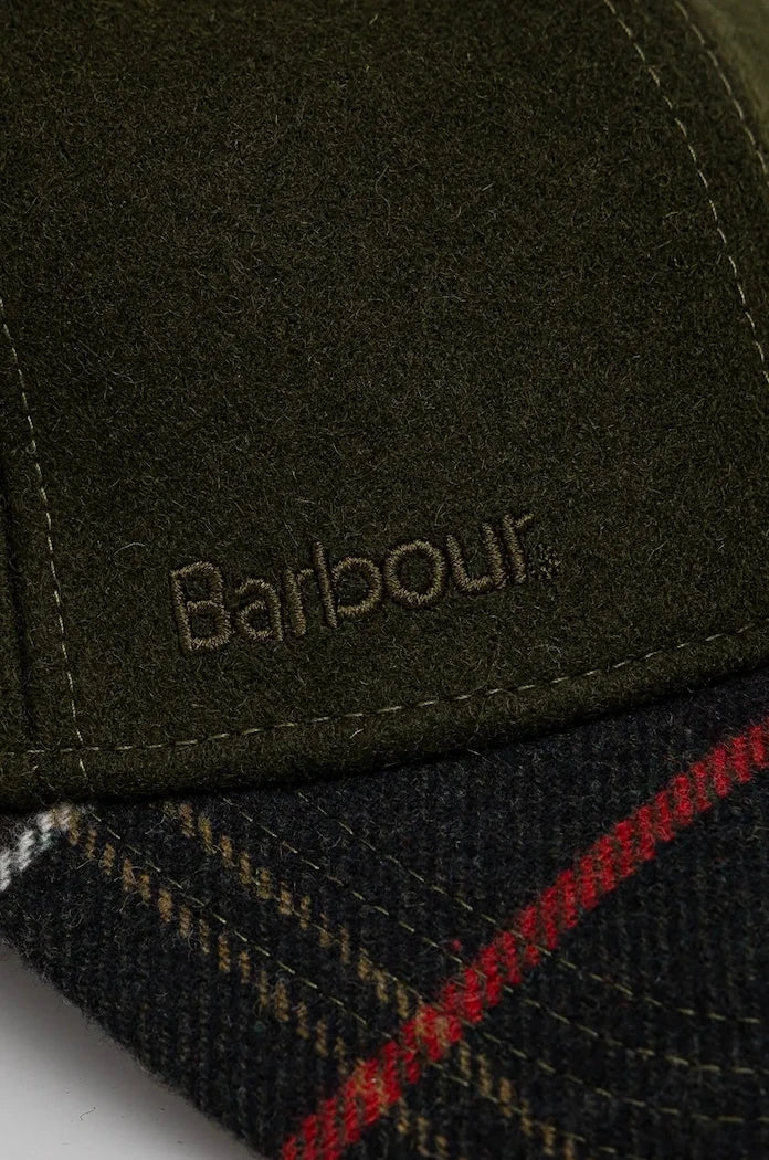 Gorro Barbour de lana con visera
