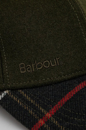 Gorro Barbour de lana con visera