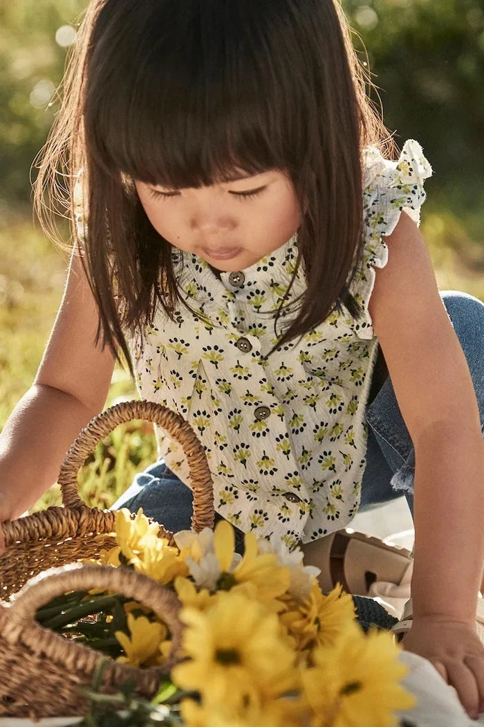 Blusa infantil de algodón Mayoral