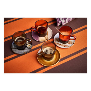 HKliving - Platos de los 70 - Set de 4