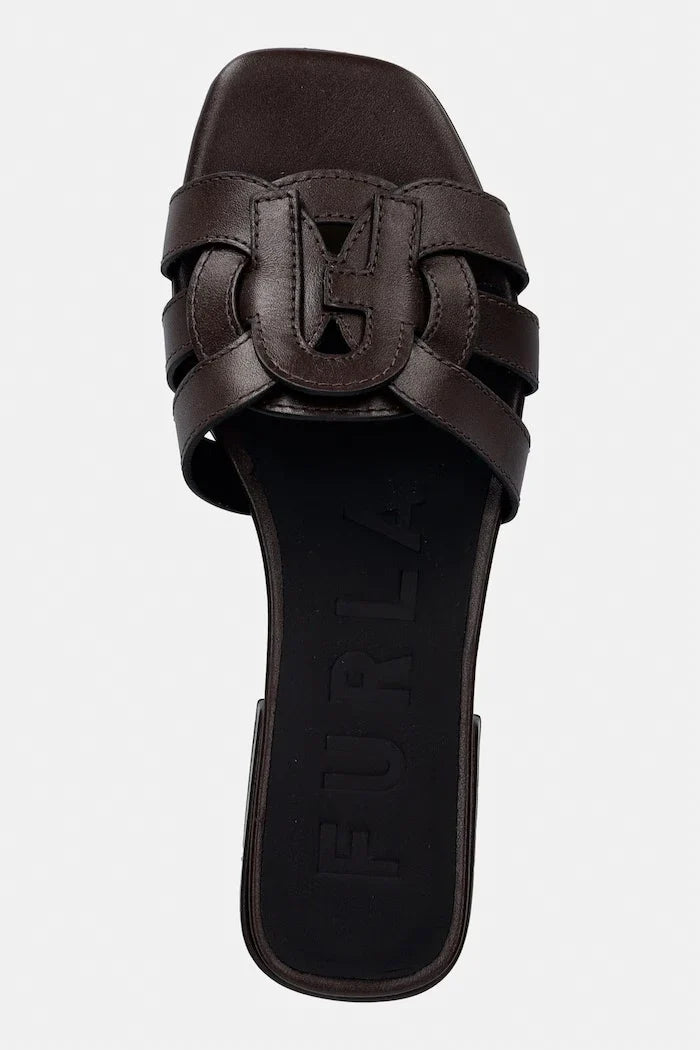 Chanclas de piel Furla para mujer Summer