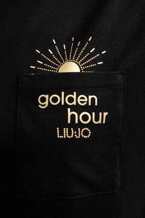 Camiseta de algodón Liu Jo para mujer