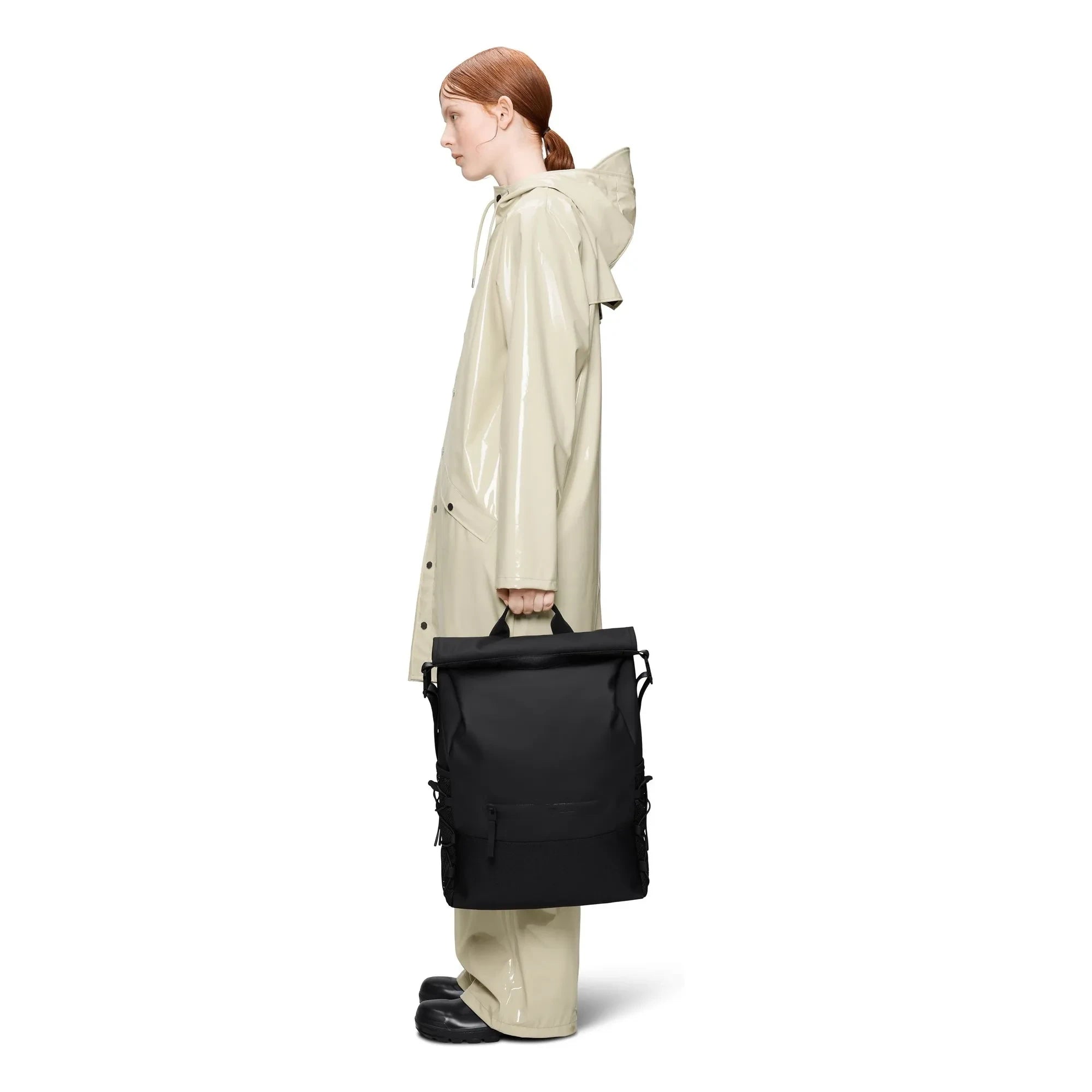 Rains - Mochila Rolltop W3 | Negro